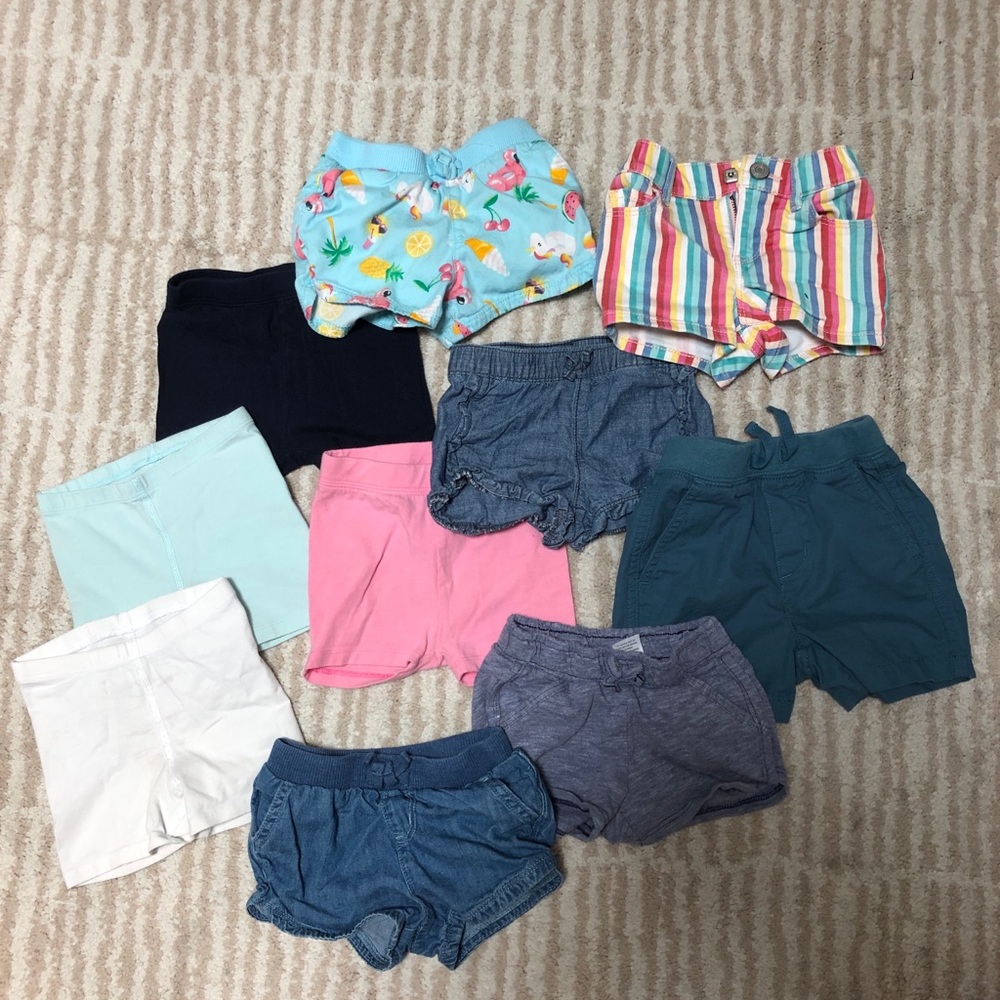 Lot of 18-24m Girls shorts